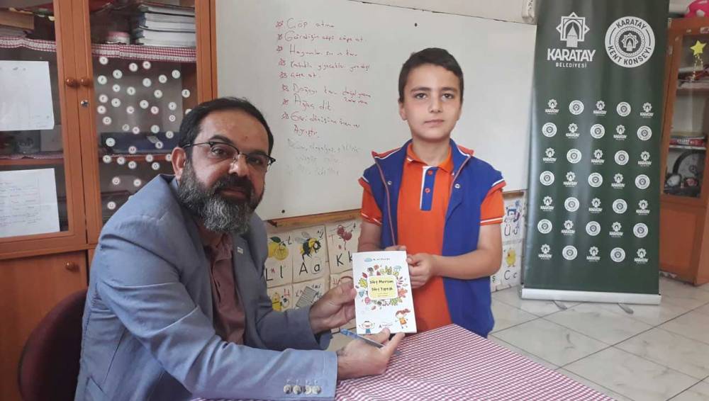 Şair Cahit Zarifoğlu Konya’da okullarda anıldı 4
