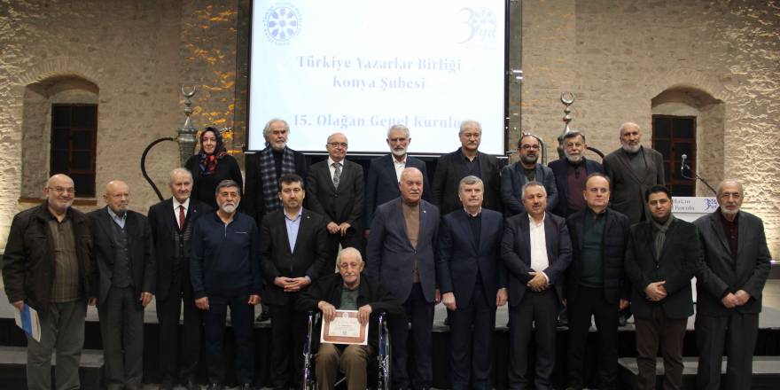 Ahmet Köseoğlu TYB Konya Şubesinde Yeniden Başkan Seçildi