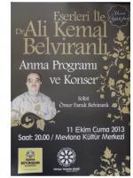 Vefatından 10 yıl sonra Ali Kemal Belviranlı konseri