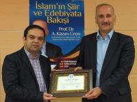 TYB'de "İslâm'ın Şiir ve Edebiyata Bakışı" konuşuldu