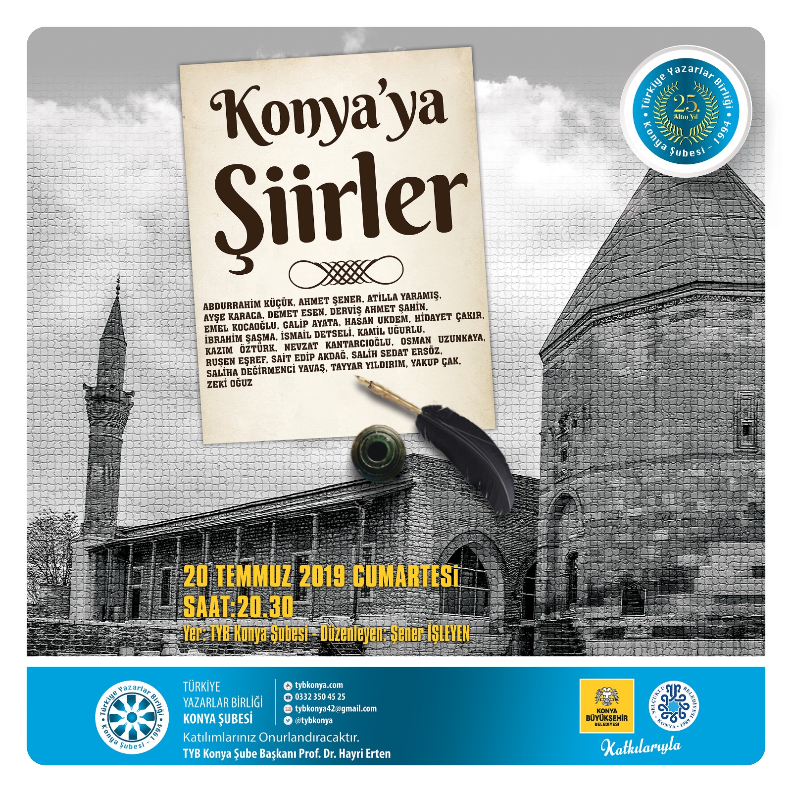 Konya'ya Şiirler