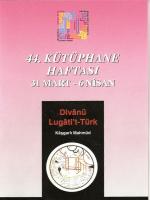 44.KÜTÜPHANE HAFTASI 31 MART - 6 NİSAN