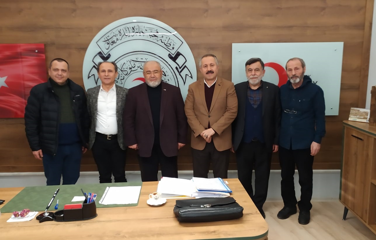 Türkiye Yazarlar Birliği Konya Şubesi'nden Kızılay Konya Şubesi'ne Nezaket Ziyareti