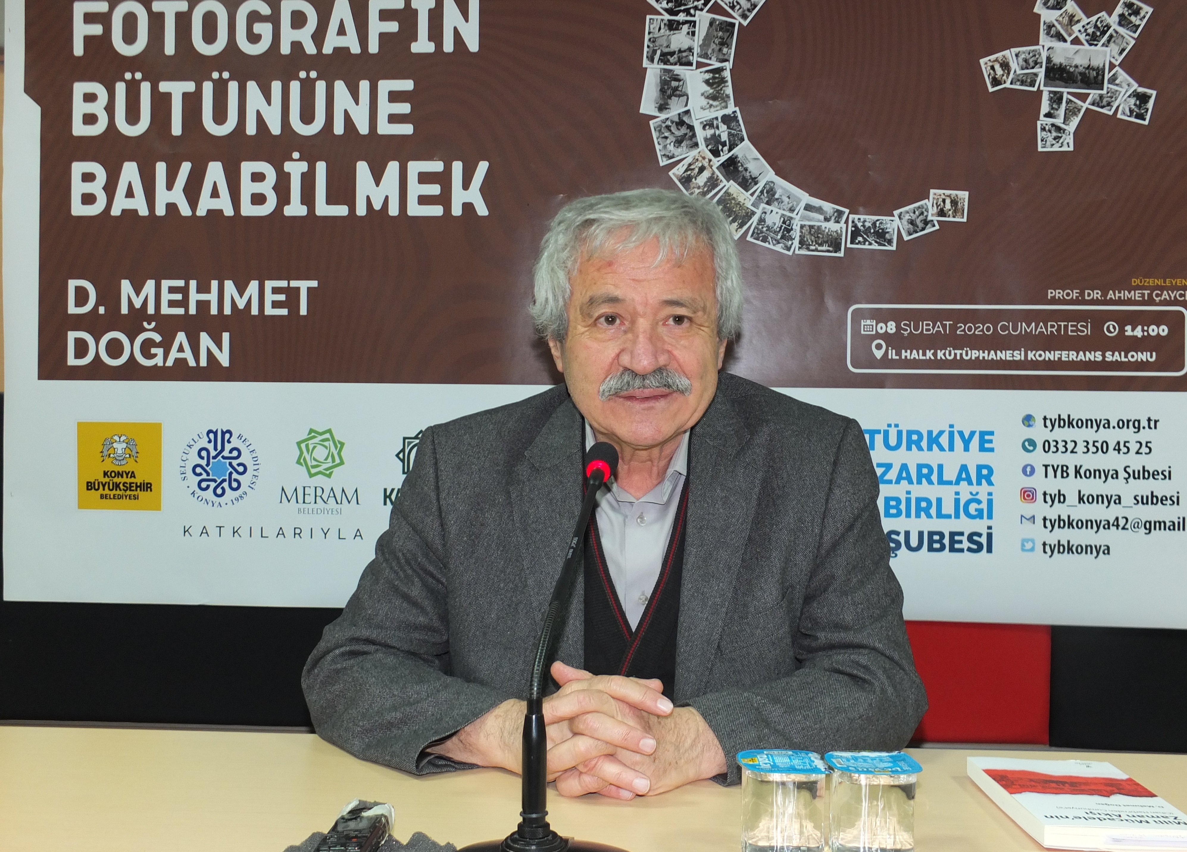 Türkiye Yazarlar Birliği Konya Şubesi’nin düzenlediği konferansta konuşan TYB Şeref Başkanı Doğan:  Milli Mücadele ruhu Lozan’da terk edildi