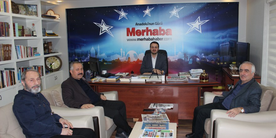 TYB Konya Şubesi’nden Merhaba Gazetesine ziyaret
