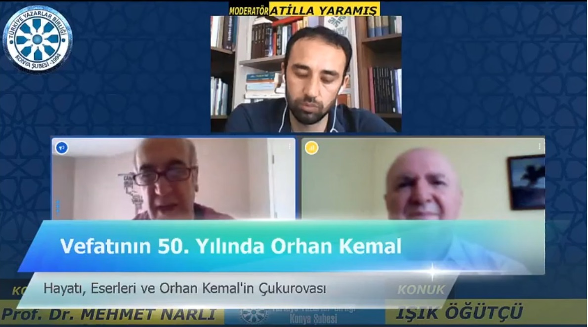 TYB KONYA ŞUBESİ VEFATININ 50.YILINDA ORHAN KEMAL’İ ANDI