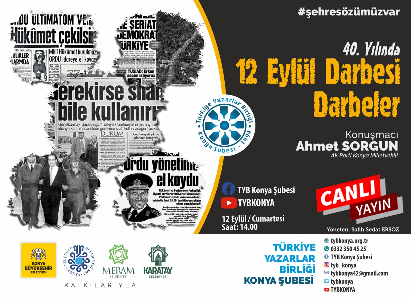 40. Yılında 12 Eylül Darbesi/Darbeler