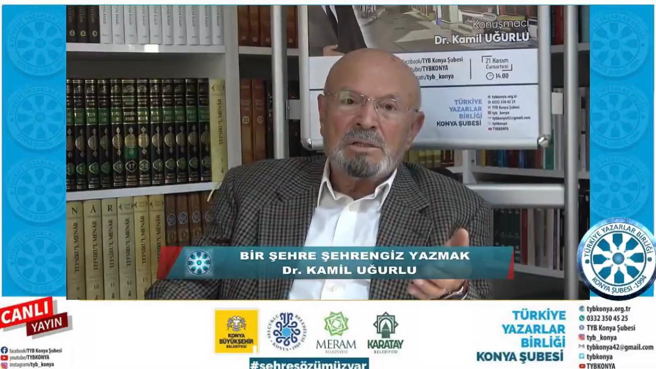 TYB KONYA’DA “BİR ŞEHRE ŞEHRENGİZ YAZMAK” KONUŞULDU