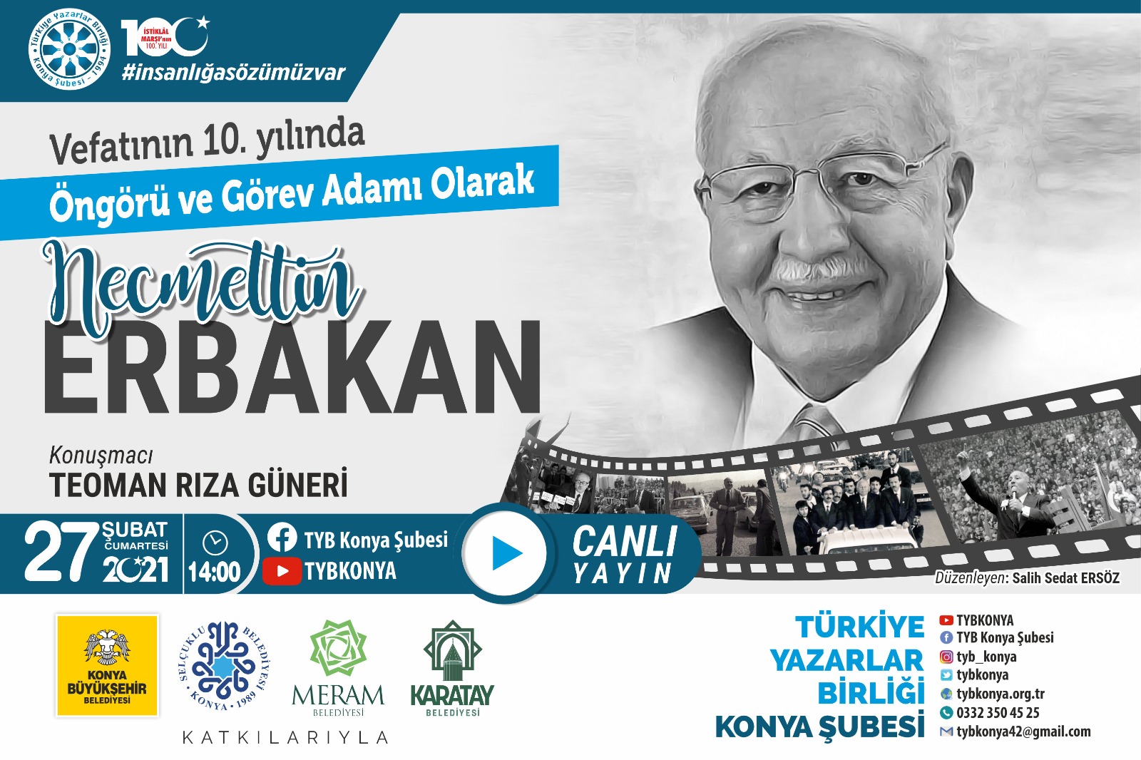 Vefatının 10. Yılında Öngörü ve Görev Adamı Olarak NECMETTİN ERBAKAN