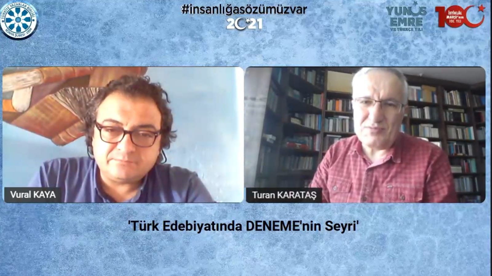 TYB KONYA’DA “DENEME’NİN SEYRİ” KONUŞULDU