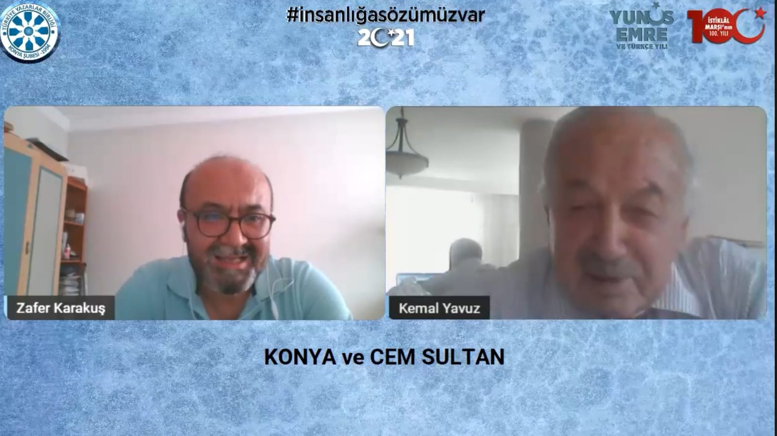 TYB KONYA’DA  “CEM SULTAN ve KONYA” KONUŞULDU