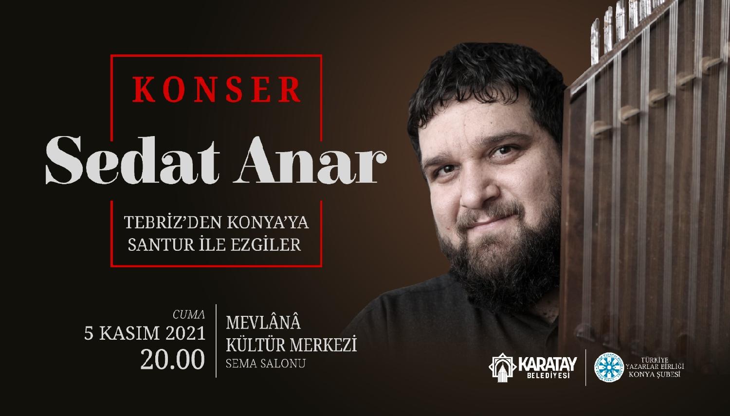 TEBRİZ’DEN KONYA’YA SANTUR İLE EZGİLER KONSERİ