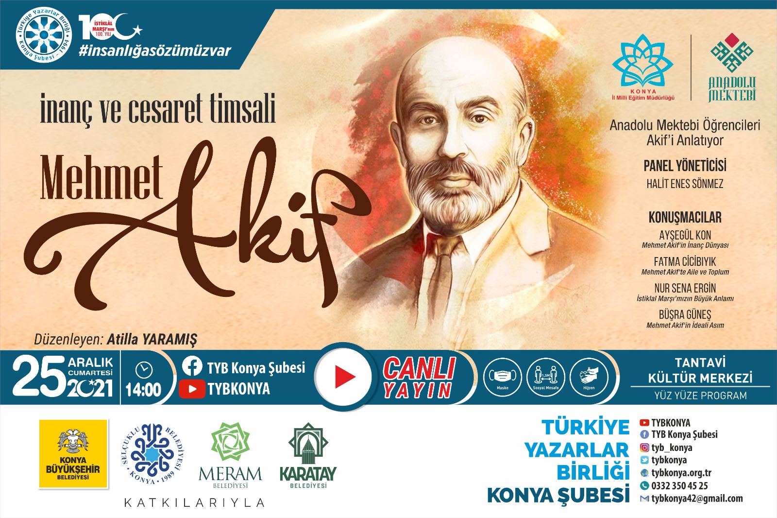 İnanç ve Cesaret Timsali Mehmet Akif