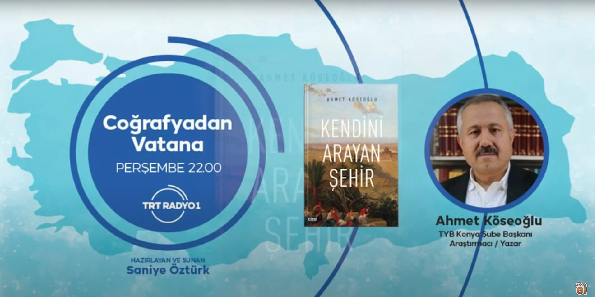 Ahmet Köseoğlu'nun TRT Radyo'da Coğrafyadan Vatana programı konuşması