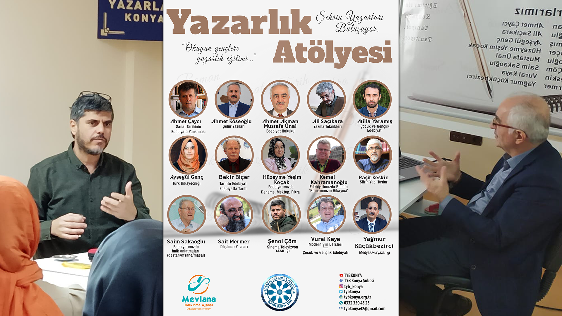 TYB’NİN GENÇ YAZARLARI  ATÖLYE DERSLERİNİ BİTİRDİ