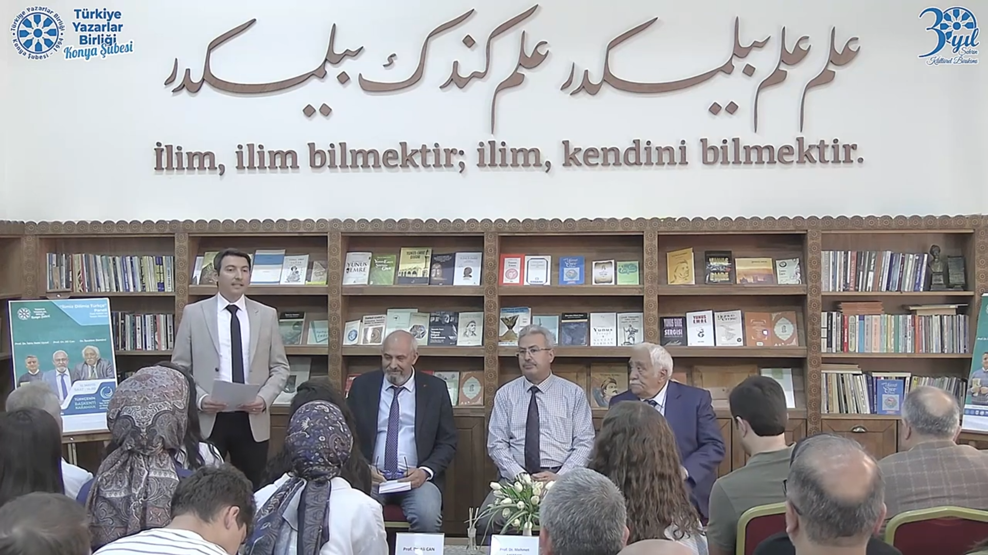 "İlimiz Dilimiz Türkçe" Paneli Karaman'da Gerçekleştirildi