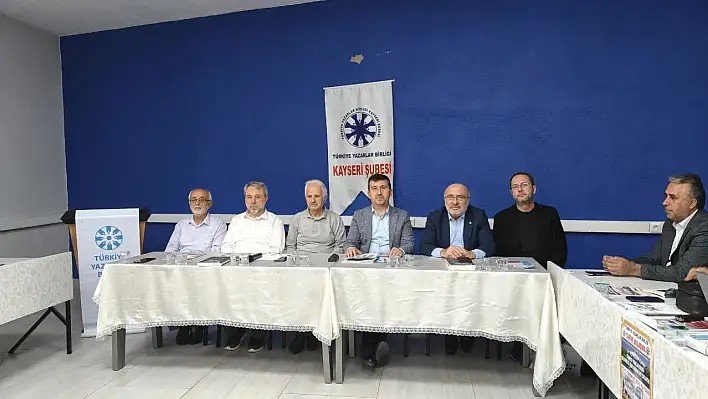 Türkiye Yazarlar Birliği Tarafından Kayseri'de Düzenlenen 15. Şubeler ve Temsilciler Toplantısı Yapıldı