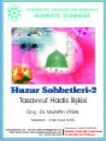 TYB'DE TASAVVUF HADİS İLİŞKİSİ