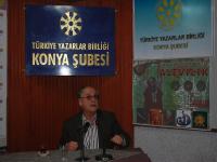 Türkiye Yazarlar Birliği Konya Şubesinde Alevilik Konuşuldu