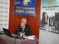 TYB'de Yrd. Doç. Dr. Osman Nuri Dülgerler "Geleneksel Konya Evleri" ni anlattı