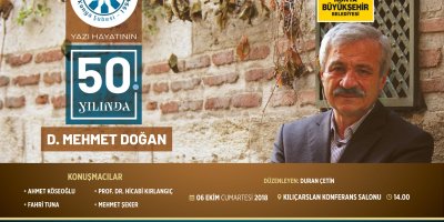Yazı Hayatının 50. Yılında D. Mehmet Doğan
