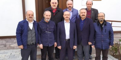 Ahmet Sorgun’dan Türkiye Yazarlar Birliği’ne tebrik ziyareti