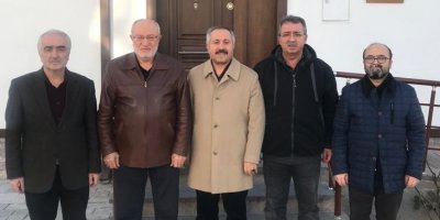 Yeni Meram Gazetesinden TYB Konya Şubesine Hayırlı olsun ziyareti