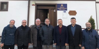 Tarihçi Yazar Mustafa Armağan’dan Türkiye Yazarlar Birliği Konya Şubesi’ne “Hayırlı Olsun!” ziyareti