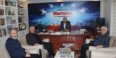 TYB Konya Şubesi’nden Merhaba Gazetesine ziyaret