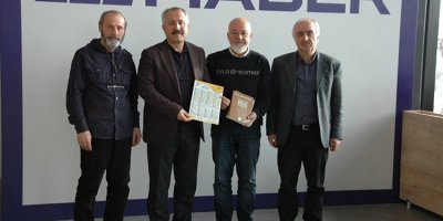 TYB Konya Şubesi’nden BBN Haber Gazetesine ziyaret