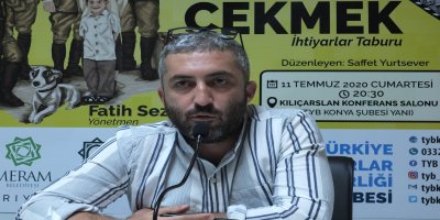 TYBKonya Şubesi’nin 17 ‘nci hafta programında “KONYA’da FİLM ÇEKMEK ve İHTİYARLAR TABURU” filmi konuşuldu.