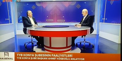 Başkan Ahmet Köseoğlu "Hasbihal" Programına Konuk Oldu.