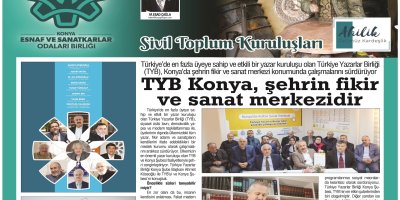 TYB Konya, şehrin fikir ve sanat merkezidir