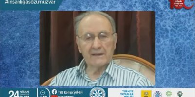 Türkiye Yazarlar Birliği Konya Şubesi’nin düzenlediği konferansta konuşan Prof. Dr. Saim Sakaoğlu: Sadettin Nüzhet Konya Halk Biliminin öncüsüdür