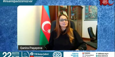 TYB Konya Şubesi’nin Çevrim İçi Sohbetinde Azerbaycan Milletvekili Ganira Paşayeva; “Türk Devletleri bölgede büyük güç haline geldi” dedi: