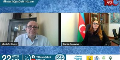 Qənirə Paşayeva Türkiyə yazarlarının konfransında geniş məruzə ilə çıxış edib