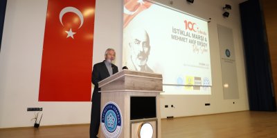 100. Yılında İstiklal Marşı ve Mehmet Akif Ersoy  Bilgi Şöleni Gerçekleştirildi