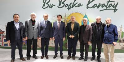 TYB Konya Şube Yönetim Kurulu, Hasan Kılca'yı Ziyaret Etti