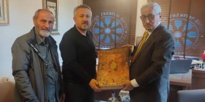 Konya İl Kültür ve Turizm Müdürü Abdüssettar Yarar, TYB Konya Şubesi'ni yeni yerinde ziyaret etti.