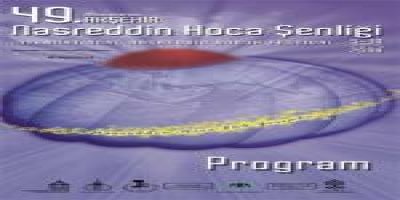 Nasreddin Hoca 800, Şenliğimiz 49 Yaşında...